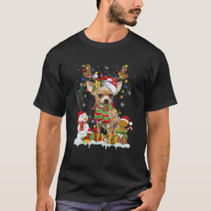 Funny Chihuahua Weihnachten Ugly Sweater Dog Santa T-Shirt
