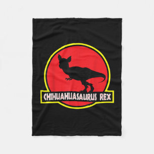 Funny Chihuahua Women Men - Halloween-Geschenke Fleecedecke