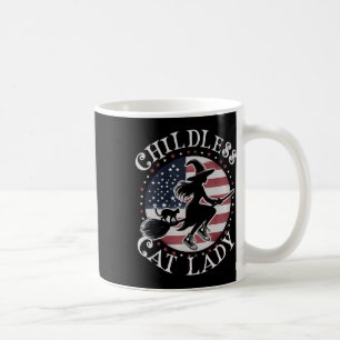 Funny Childless Cat Lady Wicked Hexen for Kamala Kaffeetasse