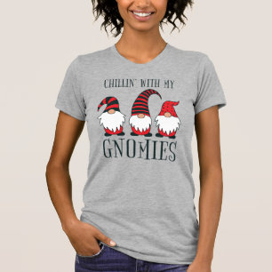 Funny Chillin' mit meinen Gnomen Weihnachtslöffel  T-Shirt