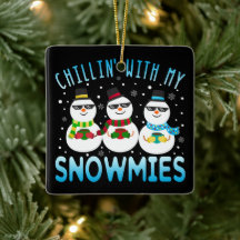 Funny Chillin' mit meinen Schneemassen Weihnachten