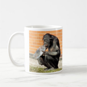 FUNNY CHIMPANZEE KAFFEETASSE