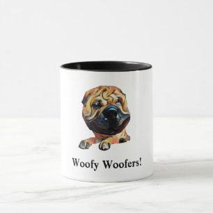 Funny Chinese Shar Pei Dog Tasse