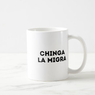 Funny Chinga La Migra Mexican Border Patrol Resist Kaffeetasse
