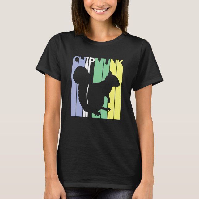 Funny Chipmunk Kostüm 1 T-Shirt (Vorderseite)
