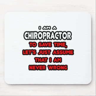 Funny Chiropractor T - Shirt und Geschenke Mousepad