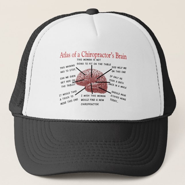 Funny Chiropraktor-T - Shirt Truckerkappe (Vorderseite)