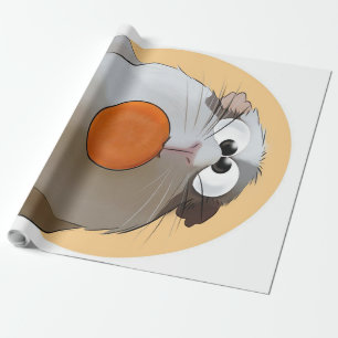Funny Chouchou Die Guinea Schweinefilet Liebhaber Geschenkpapier