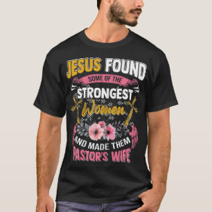 Funny Christlich Appreciation Pastor's Ehefrau Ges T-Shirt