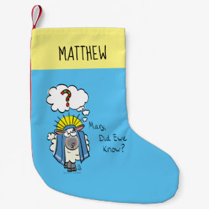 Funny Christlich Christmas Niedliche Schafe Kleiner Weihnachtsstrumpf