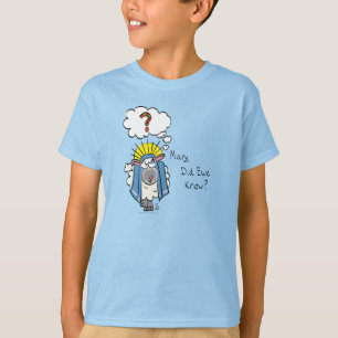 Funny Christlich Christmas Niedliche Schafe T-Shirt