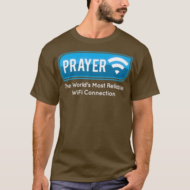 Funny Christlich katholisches Geschenk Gebet Faith T-Shirt (Vorderseite)