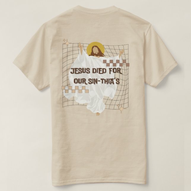 Funny Christlich Tshirt (Design Rückseite)