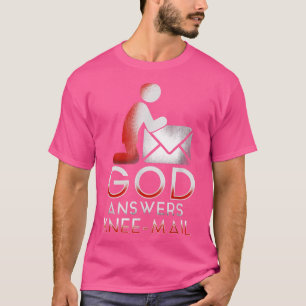 Funny Christliches Hemdgebet Shirt Gott antwortet