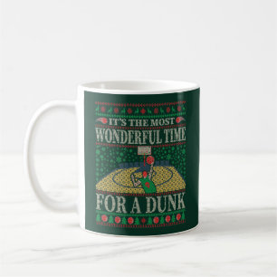 FUNNY CHRISTMAS BASKETBALL QUOTEN UGLY SWEATER KAFFEETASSE