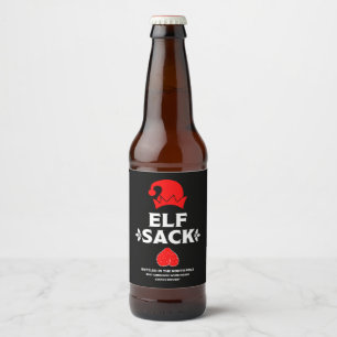 Funny Christmas Beer Labels Bierflaschenetikett