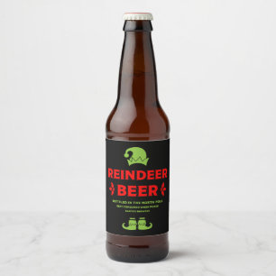 Funny Christmas Beer Labels Bierflaschenetikett