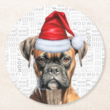 Funny Christmas Boxer Dog Lover Holiday