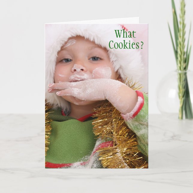 Funny Christmas Card Feiertagskarte (Vorderseite)