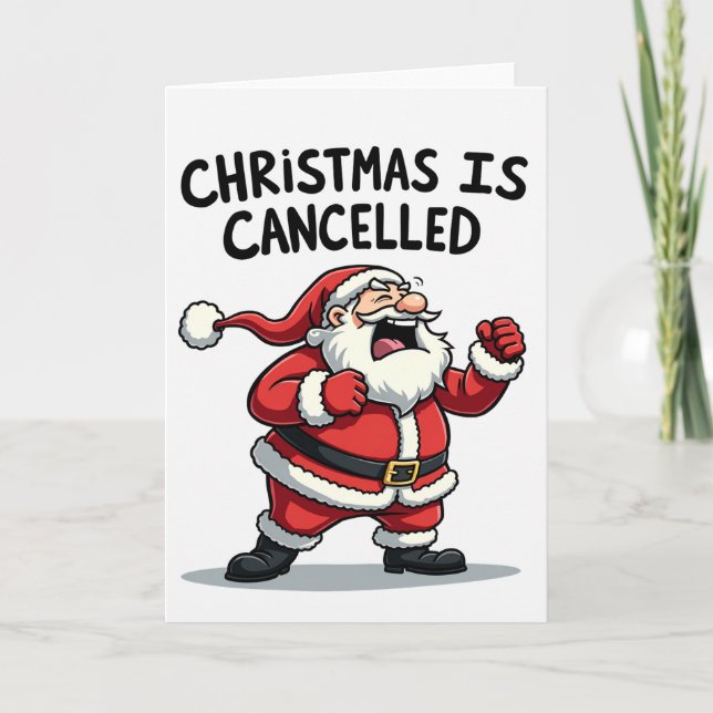 Funny Christmas Card Weihnachten Weihnachten Karte (Vorderseite)