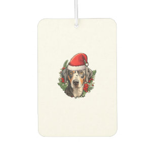 Funny Christmas Catahoula Leopard Dog Autolufterfrischer