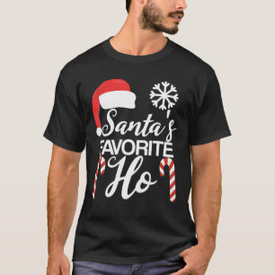 Funny Christmas Claus Familie Pajama Santas Favori T-Shirt