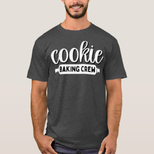 Funny Christmas Cookie Backen Crew Matching Family T-Shirt