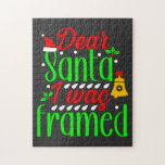 Funny Christmas Design "Lieber Santa i war gerahmt<br><div class="desc">Funny Weihnachtsdesign "Lieber Weihnachten war gerahmt" Zitate für dieses Weihnachtsfest. Modernes und niedliches Weihnachtsdesign, in dem es heißt: "Lieber Weihnachten war gerahmt " Textfarbe Rot und Grün mit Hut des Weihnachtsmanns, Jingle Gell. Sie können dieses Design für Sie und Ihre Familie, Freunde und Ihre Verwandten kaufen. Verpassen Sie es nicht,...</div>