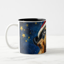 Funny Christmas dog Mugs Wird Merry Christmas Mug Zweifarbige Tasse
