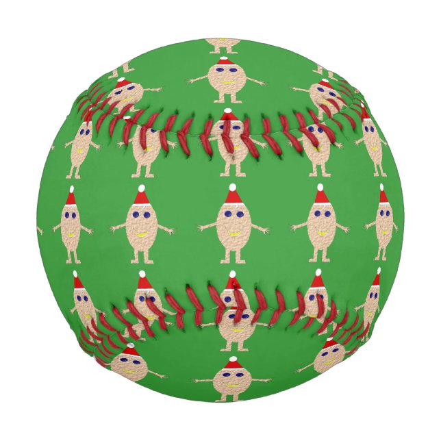 Funny Christmas Egg Baseball (Vorderseite)