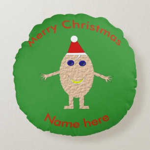 Funny Christmas Egg Kissen