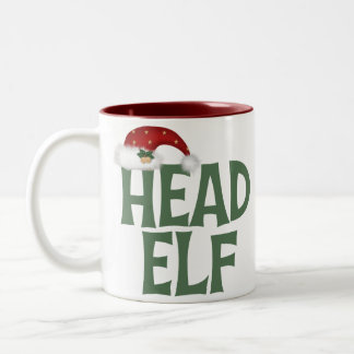Funny Christmas Elf Tasse