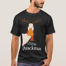 Funny Christmas Ente Merry Quackmas Deer