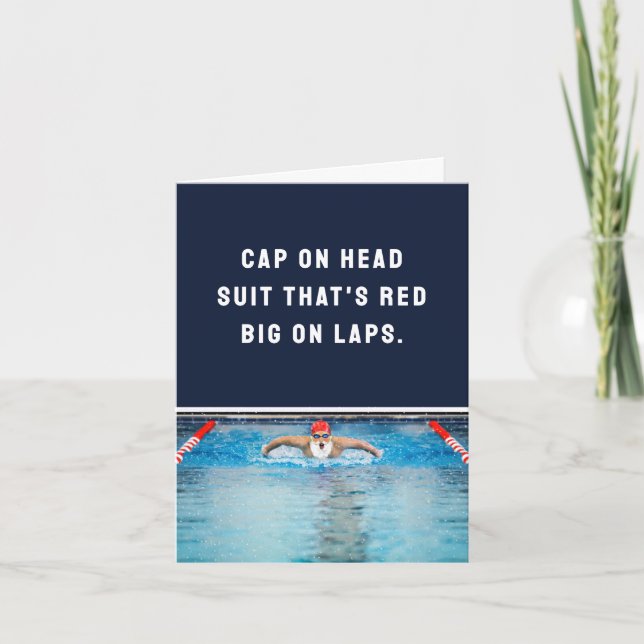 Funny Christmas Feiertagskarte (Vorderseite)