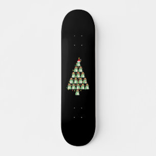 Funny Christmas Frosch Tree Xmas Froggy Lovers Ges Skateboard