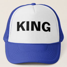 Funny Christmas Geschenk Ideen für Vater KING Truckerkappe