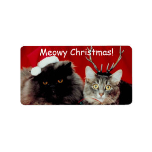 Funny Christmas Geschenk Tag Labels Adressaufkleber