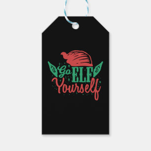 Funny Christmas Gift For A Christmas Elf Geschenkanhänger