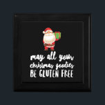 Funny Christmas Gluten Free Erinnerungskiste<br><div class="desc">Funny Christmas Gluten Free</div>