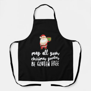 Funny Christmas Gluten Free Schürze