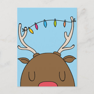Funny Christmas Grußkarte Feiertagspostkarte
