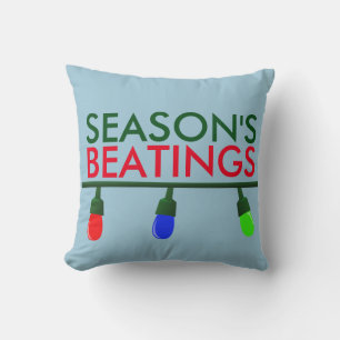 Funny Christmas Kissen, die Schläge der Saison Kissen