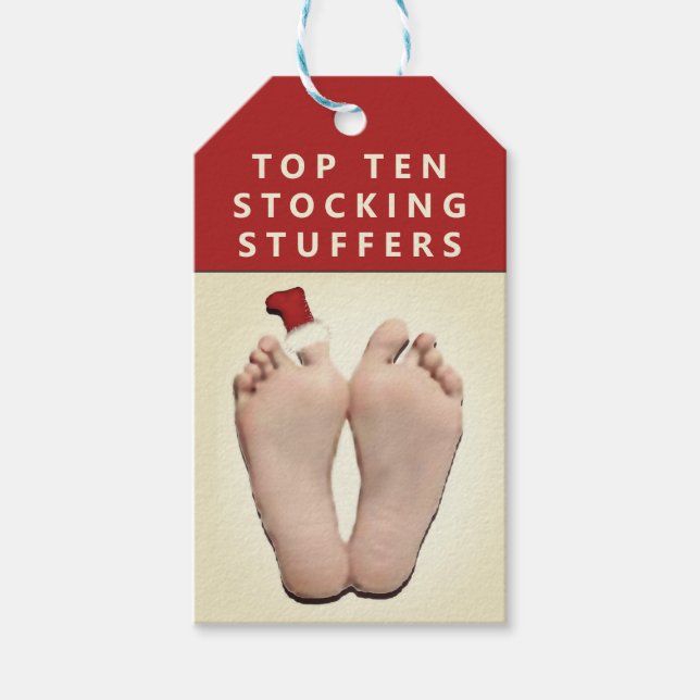 Funny Christmas Kleinen Geschenke Geschenkanhänger (Vorderseite)