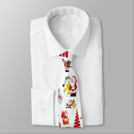 Funny Christmas Neck Tie Krawatte