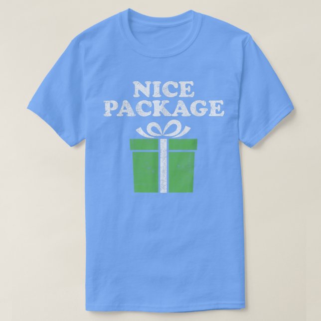 Funny Christmas Nice Package Retro Ugly Party Adul T-Shirt (Design vorne)
