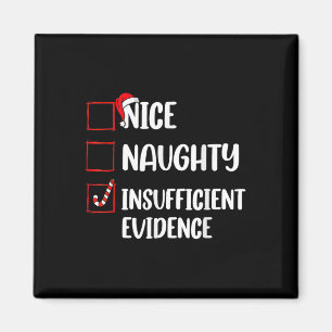 Funny Christmas Nizza Schönheit unzureichende Bewe Magnet