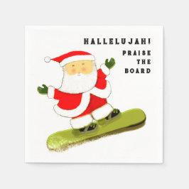 Funny Christmas Party Serviette