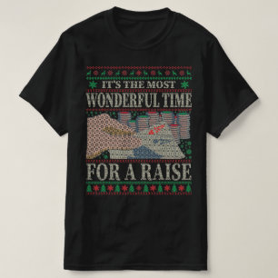 FUNNY CHRISTMAS POKER UGLY SWEATER T-Shirt