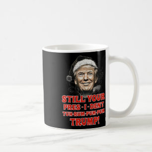 Funny Christmas Präsident Trump Pajamas Ugly Chris Kaffeetasse