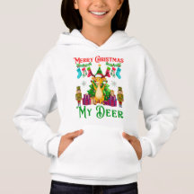 Funny Christmas Reindeer, Merry Christmas My Deer